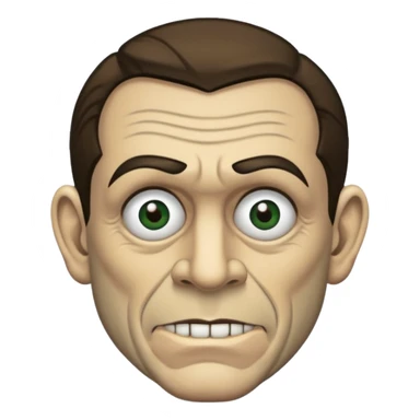 Lon Chaney Jr hazel eyes sticker