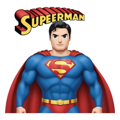 A comic book depicting the Superman Wars sticker