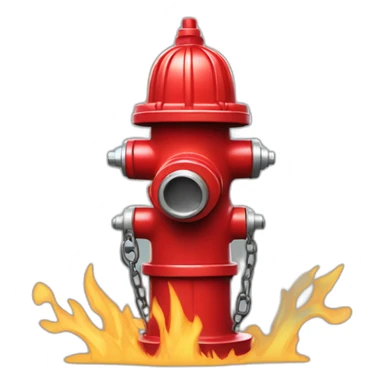 cute fire hydrant sticker