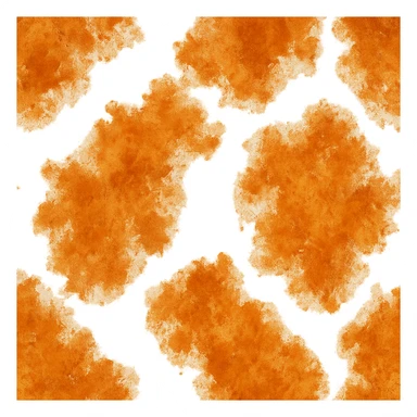 seamless orange rust stain texture, painterly, organic, patchy, no background, not vector, not icon, texture for overlay use sticker
