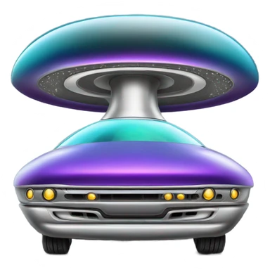 UFO lowrider sticker