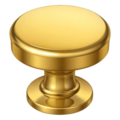 Knob Gold made in gold sticker