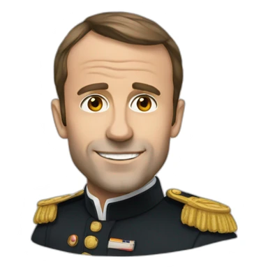 Macron allemand sticker