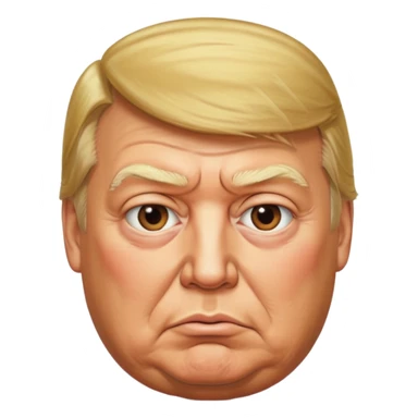 MAKE IT MUCH MORE REALISTIC, ESPECIALLY IN THE DONALD TRUMP FACE AND HAIR, MUCH MORE ELDERLY, AND MUCH MORE OBESE, TO REFLECT HIS REALITY sticker