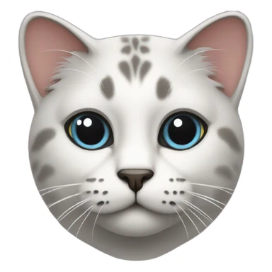 a cat that develops in python code sticker