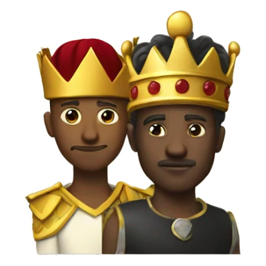 Ace and King Card sticker