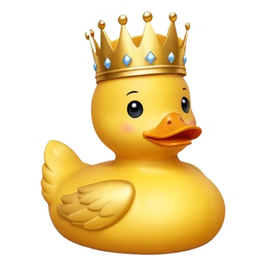 Mix these emojis 🐥👑🚽 sticker