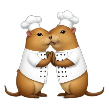 capybara chef kiss sticker