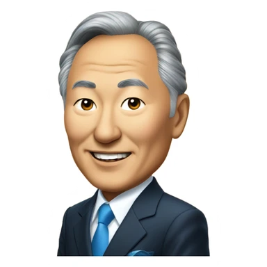 Nazarbaev President of Kazakhstan sticker