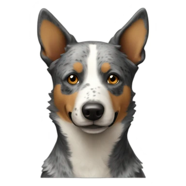 cattle dog sticker