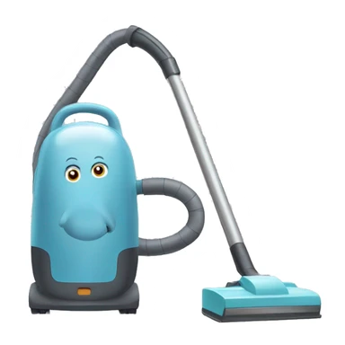 vacuum cleaner with elephant sticker