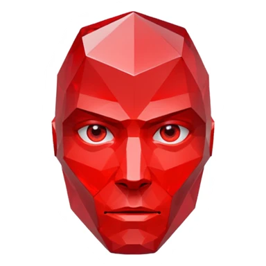 SUPERHOT game head sticker