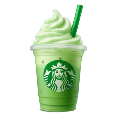 Iced matcha Starbucks drink  sticker