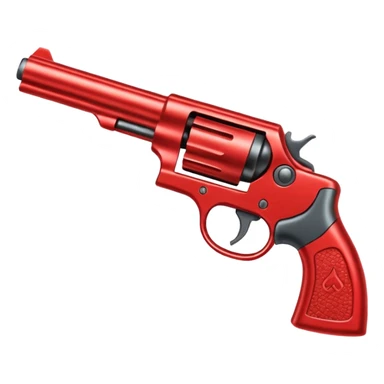 Guns up in red  sticker