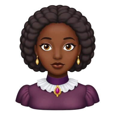 lady agatha danbury black sticker