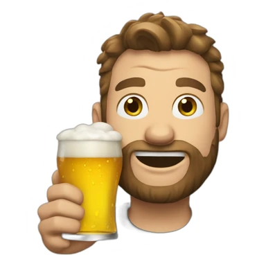 daniel ritcher eat a beer sticker