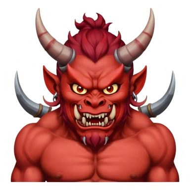 demonio japones sticker