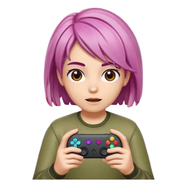 radicchio animato gamer  sticker