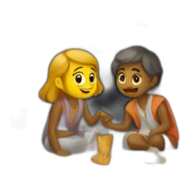 paintings in the caves sticker