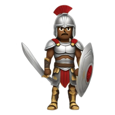Spartan Warrior sticker