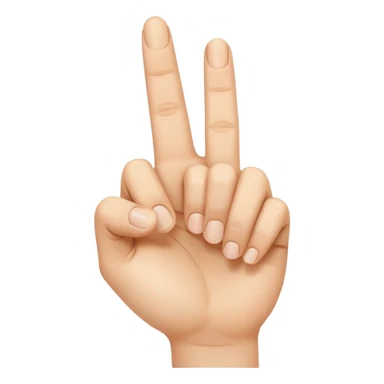 a hand with finger pointing at the camera sticker