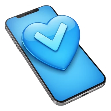 Insta blue tick sticker