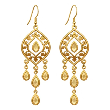 Earring of jimmiki sticker