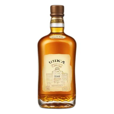 Nikka Coffey Grain Whisky Bottle sticker