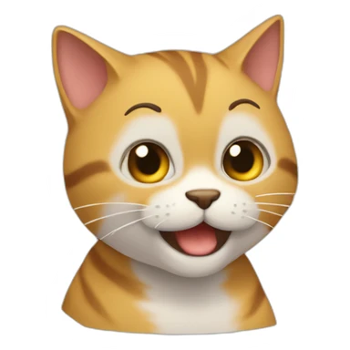 Gato conduciendo sticker