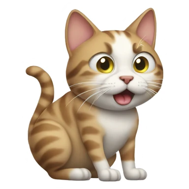 cat farting sticker