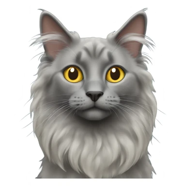 Nebelung cat sticker