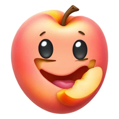 Jellybeans inside a peach sticker