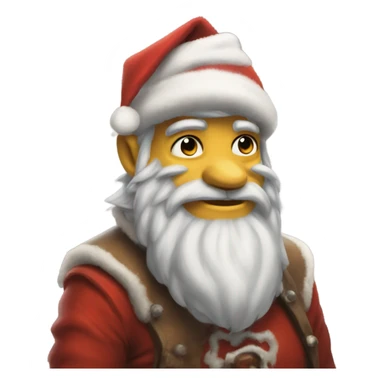 Aesthetic Christmas gnonk sticker