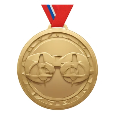 Triathlon Medal sticker