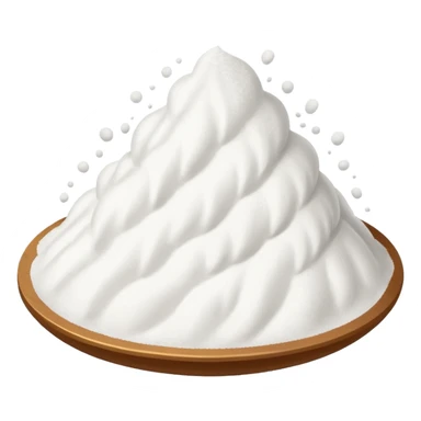 Talcum powder sticker