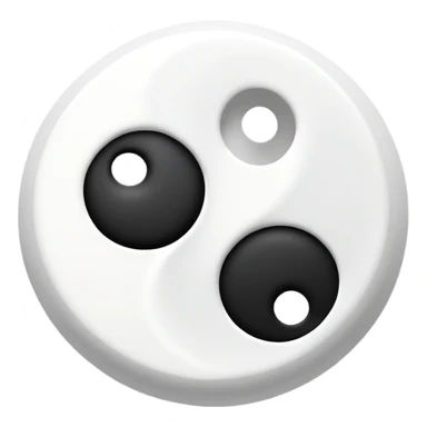 yin yang symbol sticker