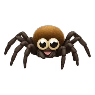 Cute little Chubby Tarantula  sticker