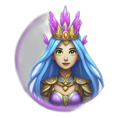 empress of light from terraria sticker
