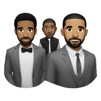 drake with kendrick sticker