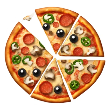 frozen pizza in a box sticker