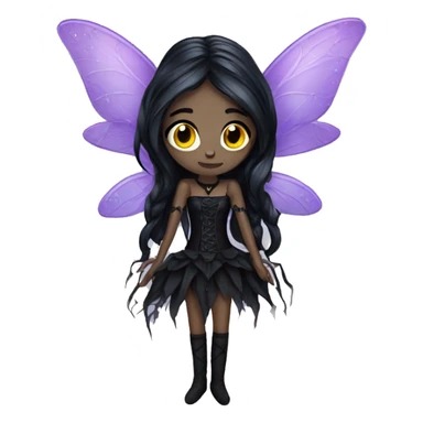 Gothic fairy  sticker