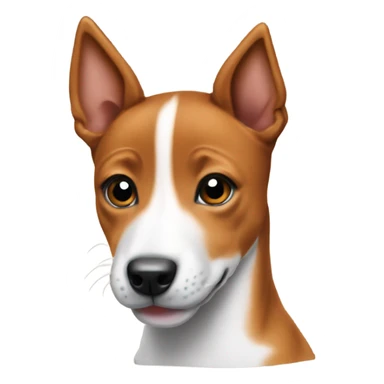 basenji puppy sticker