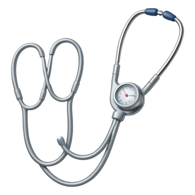 Stéthoscope en forme de boucle infinie sticker