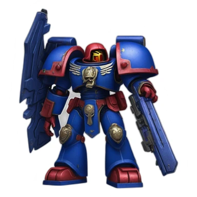 Ultramarine-warhammer-40k-blood-angels sticker