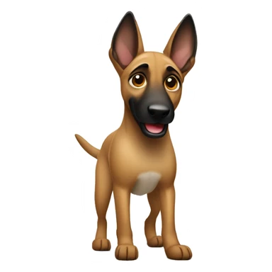 malinois qui danse  sticker