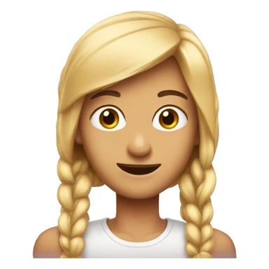 Emoji with jawline flirty  sticker