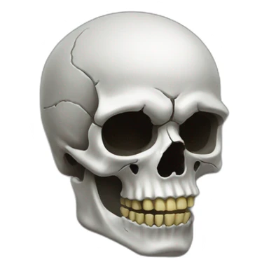 Skull memes sticker
