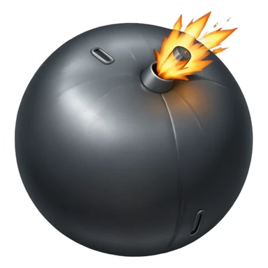 bomb emoji sticker