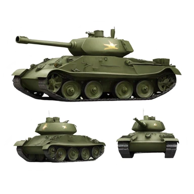 tank t-34 sticker