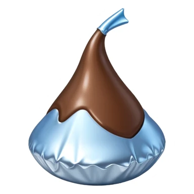 Hershey kiss emoji sticker